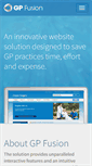 Mobile Screenshot of gpfusion.co.uk